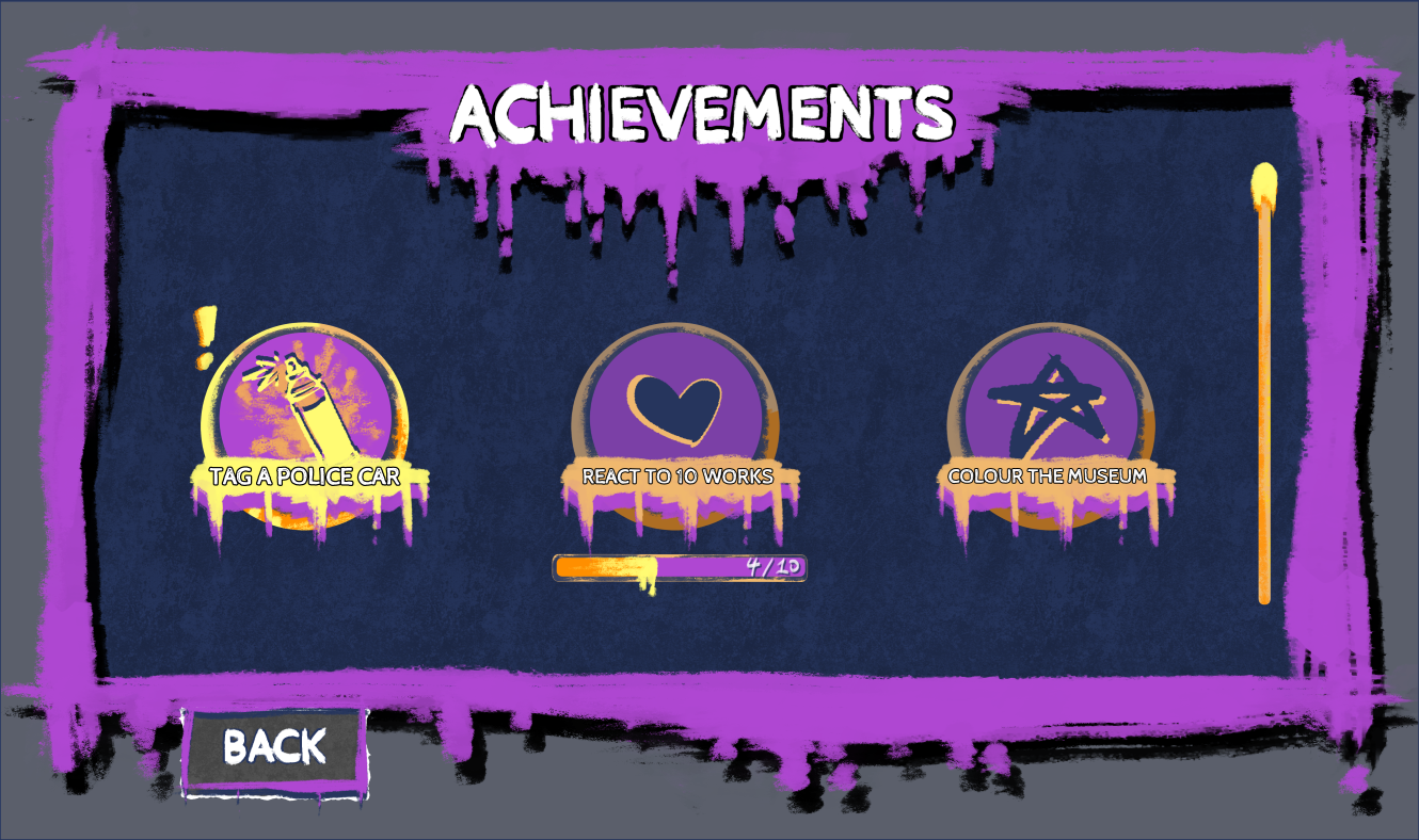 UI for achievements.