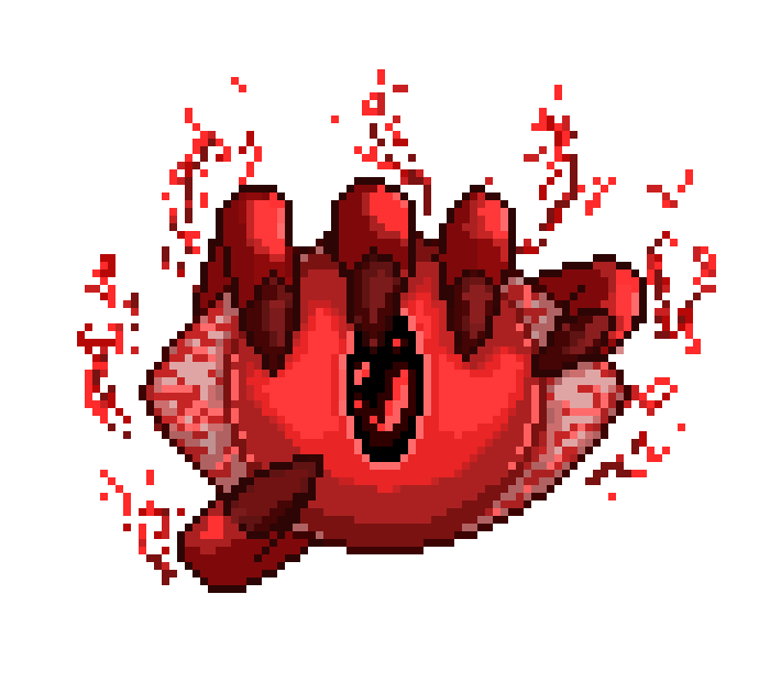 Scrutiny: sprite art for university game project.